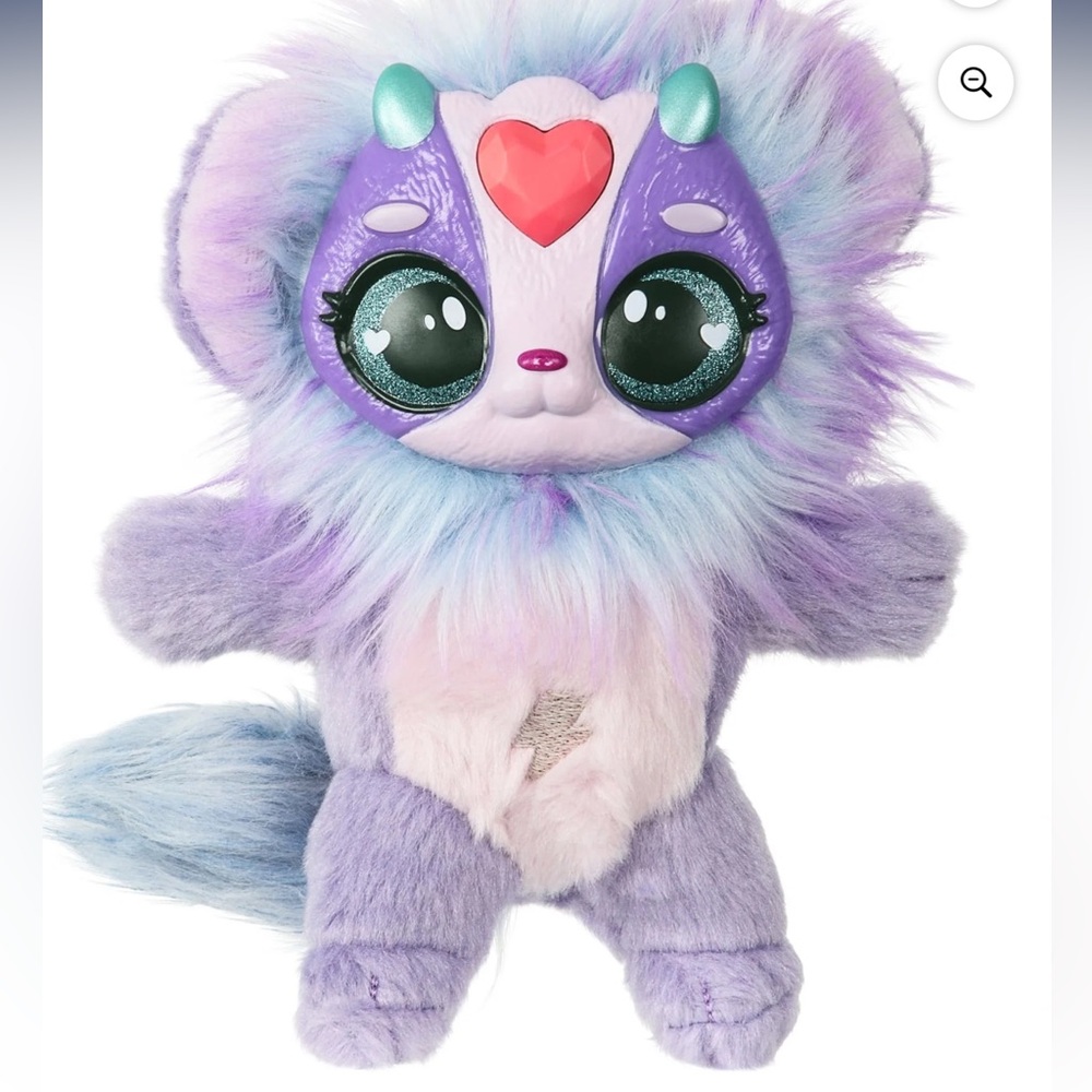 Magic Mixies Interactive Purple Stuffed Animal